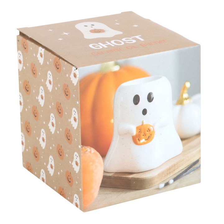 Pumpkin Ghost Oil Burner