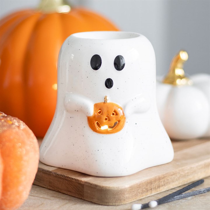 Pumpkin Ghost Oil Burner