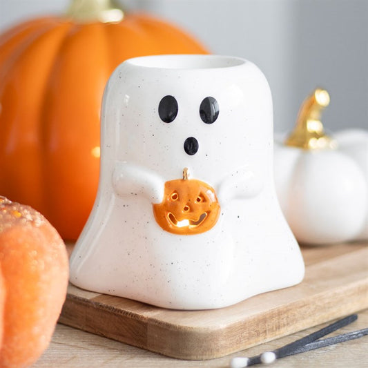 Pumpkin Ghost Oil Burner