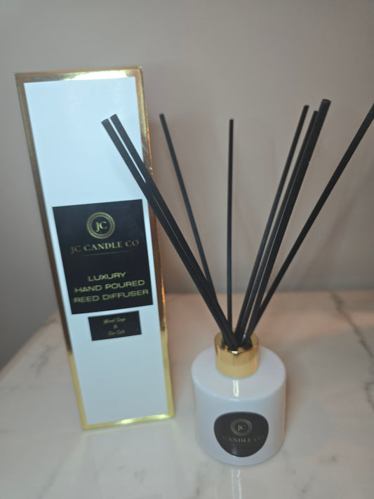 Wood Sage & Sea Salt Luxury Reed Diffuser